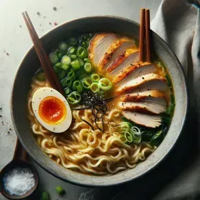 
            
                Рамен с курицей
            
            
        